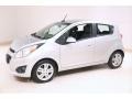 2014 Silver Ice Chevrolet Spark LS  photo #3