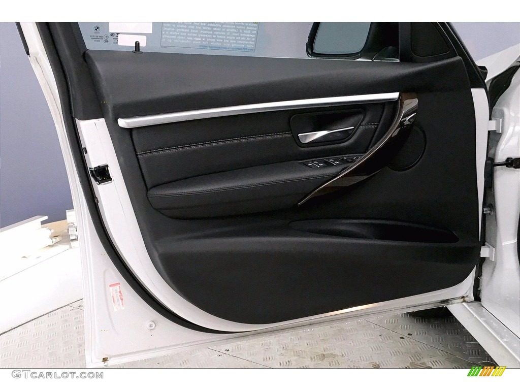 2017 BMW 3 Series 330i xDrive Sports Wagon Black Door Panel Photo #138861461