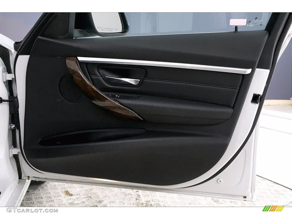 2017 BMW 3 Series 330i xDrive Sports Wagon Black Door Panel Photo #138861485