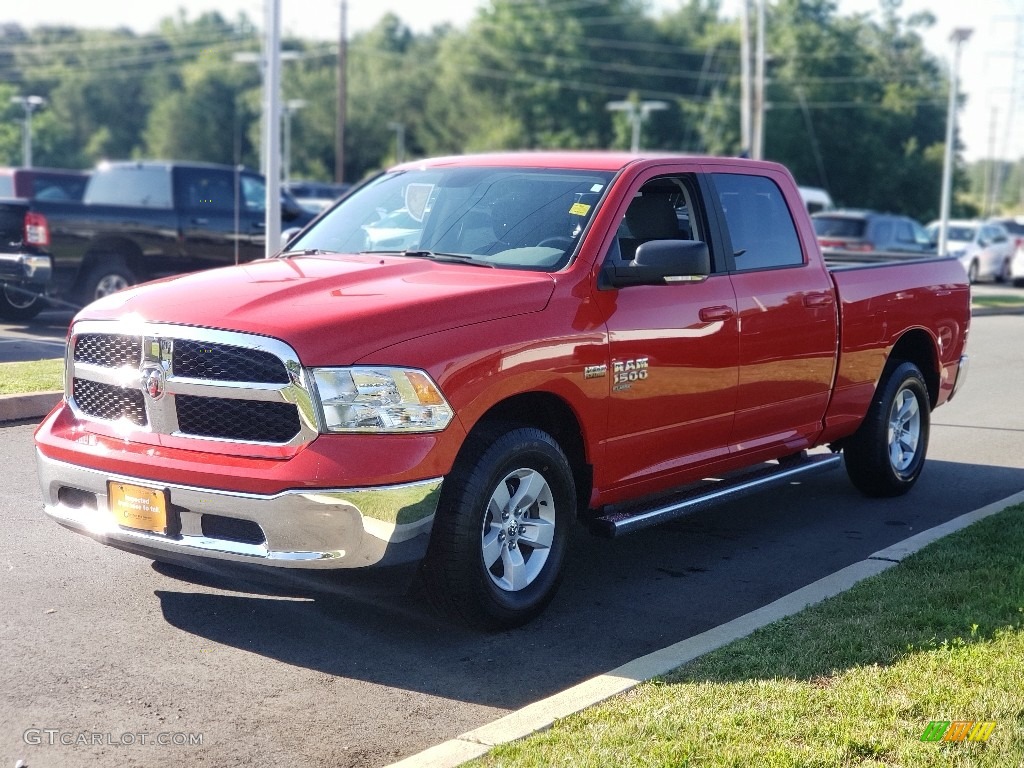 2020 1500 Classic SLT Crew Cab - Flame Red / Black/Diesel Gray photo #11