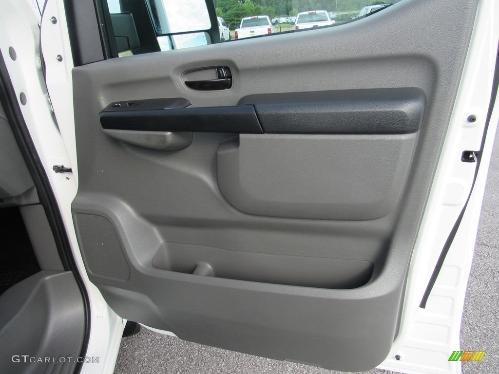 2017 Nissan NV 1500 Cargo Gray Door Panel Photo #138861742