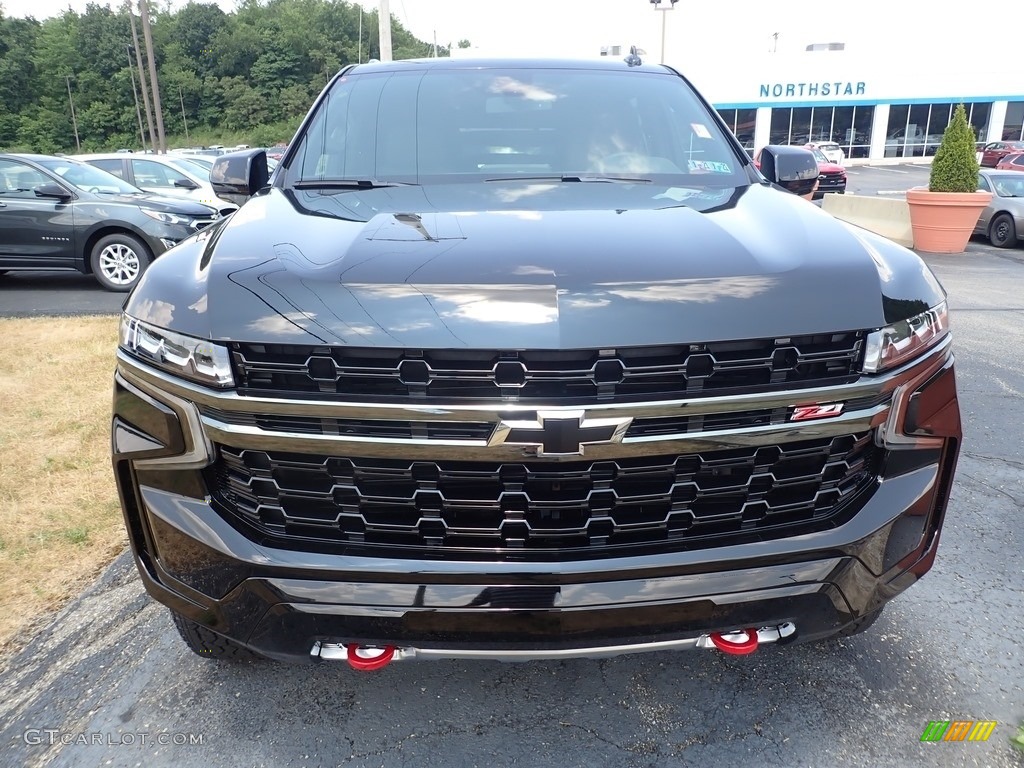 Black 2021 Chevrolet Tahoe Z71 4WD Exterior Photo #138862349