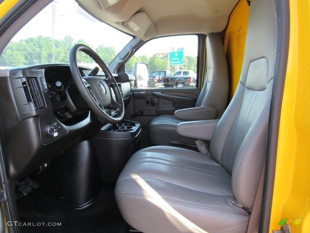 2015 GMC Savana Cutaway 3500 Commercial Moving Truck Front Seat Photo #138862698