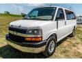 Summit White - Express LT 3500 Passenger Van Photo No. 14