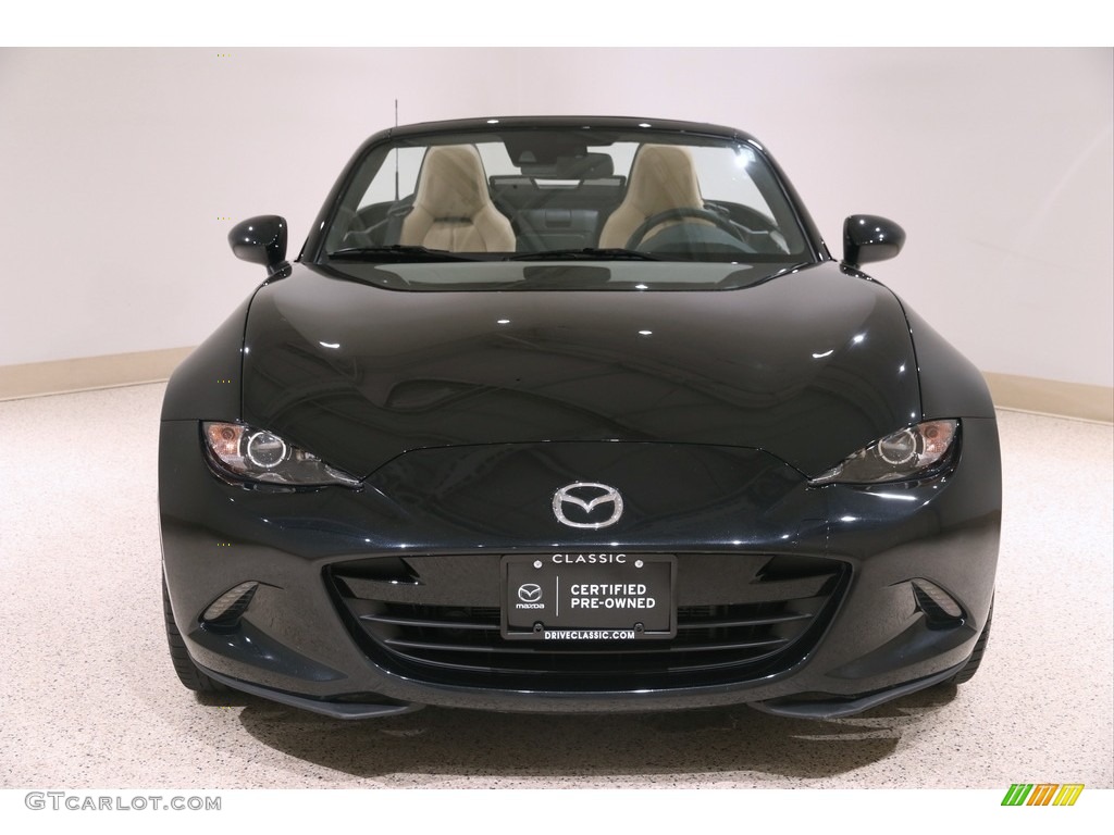 2017 MX-5 Miata Grand Touring - Jet Black Mica / Tan photo #3