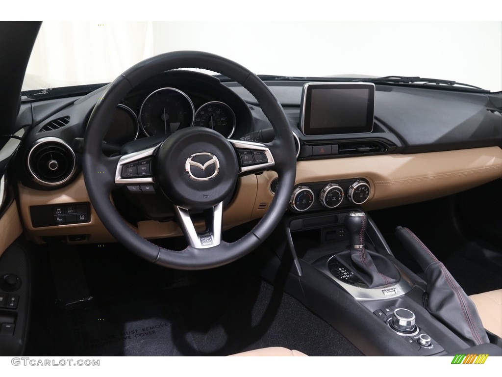 2017 MX-5 Miata Grand Touring - Jet Black Mica / Tan photo #7