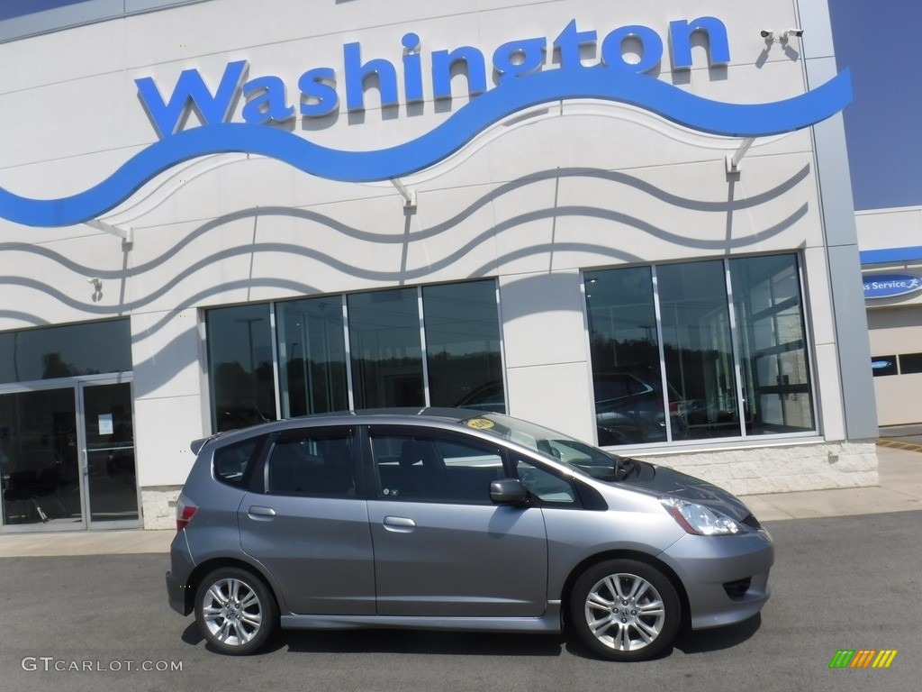 2010 Fit Sport - Storm Silver Metallic / Sport Black photo #2
