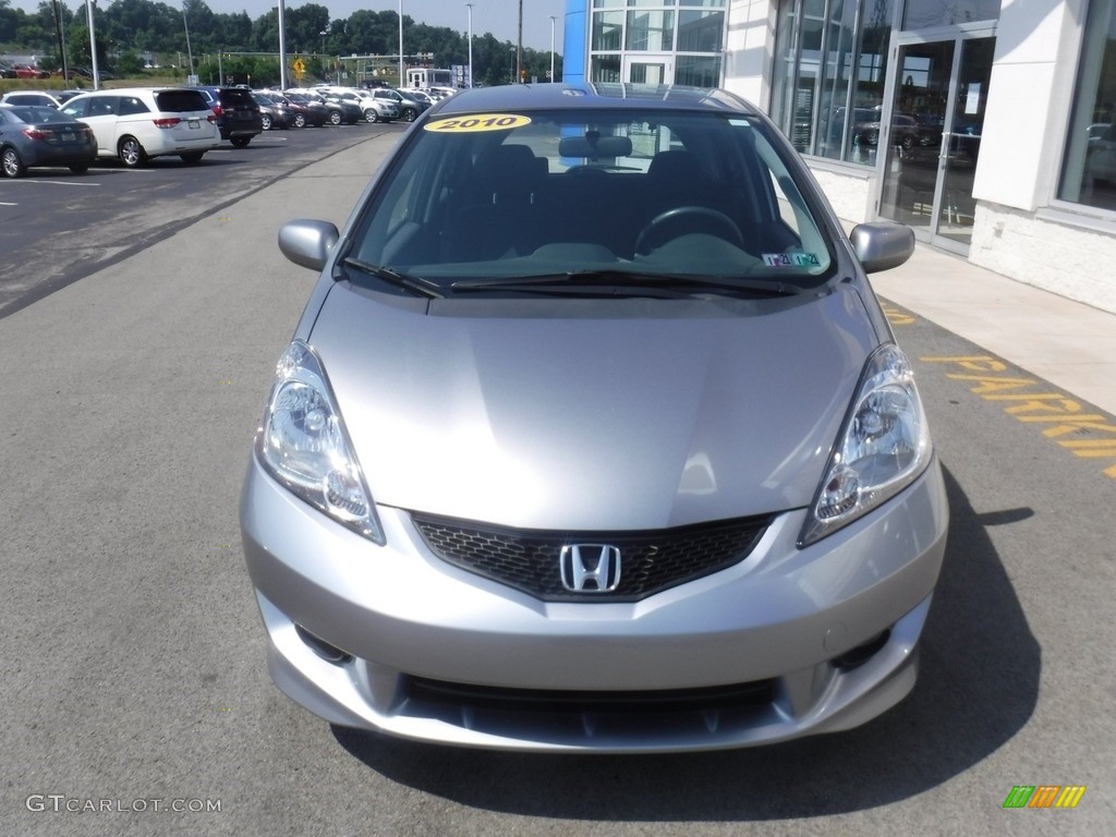 2010 Fit Sport - Storm Silver Metallic / Sport Black photo #5