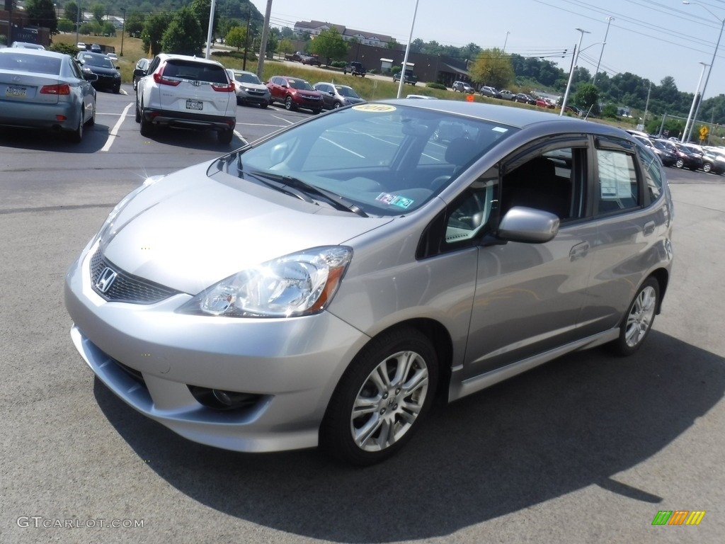 2010 Fit Sport - Storm Silver Metallic / Sport Black photo #6