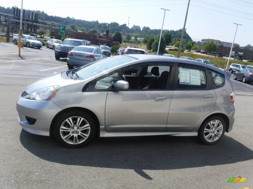 2010 Fit Sport - Storm Silver Metallic / Sport Black photo #7