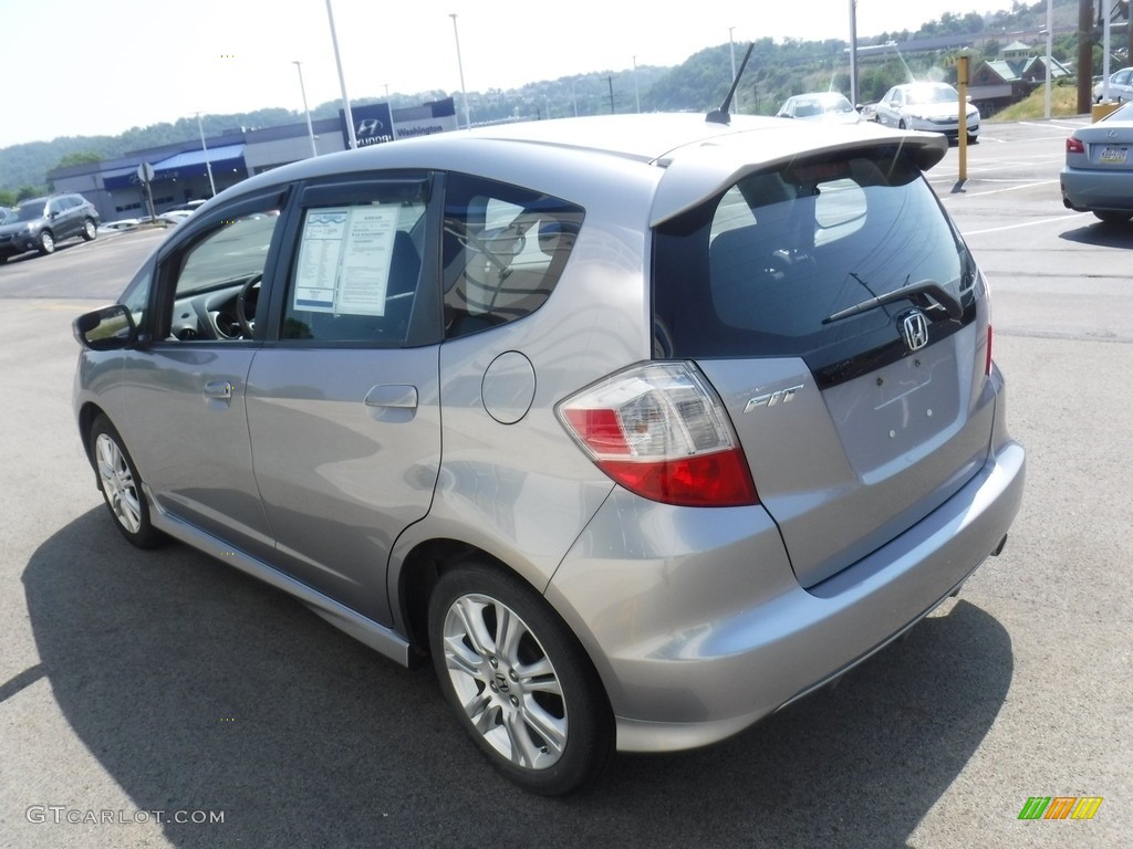 2010 Fit Sport - Storm Silver Metallic / Sport Black photo #8