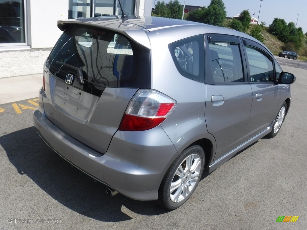 2010 Fit Sport - Storm Silver Metallic / Sport Black photo #10