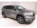 Predawn Gray Mica 2016 Toyota Highlander XLE Exterior