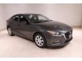 2017 Machine Gray Metallic Mazda MAZDA3 Sport 4 Door  photo #1