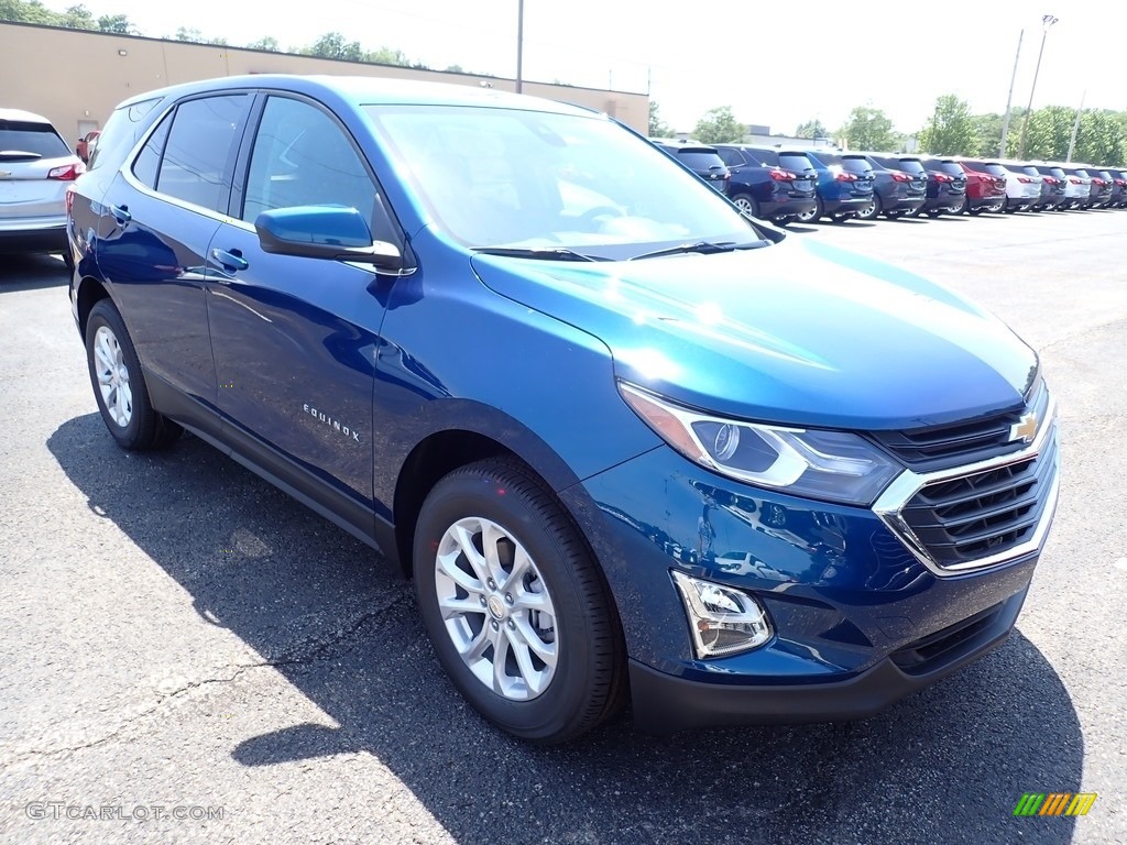 2020 Equinox LT AWD - Pacific Blue Metallic / Jet Black photo #7