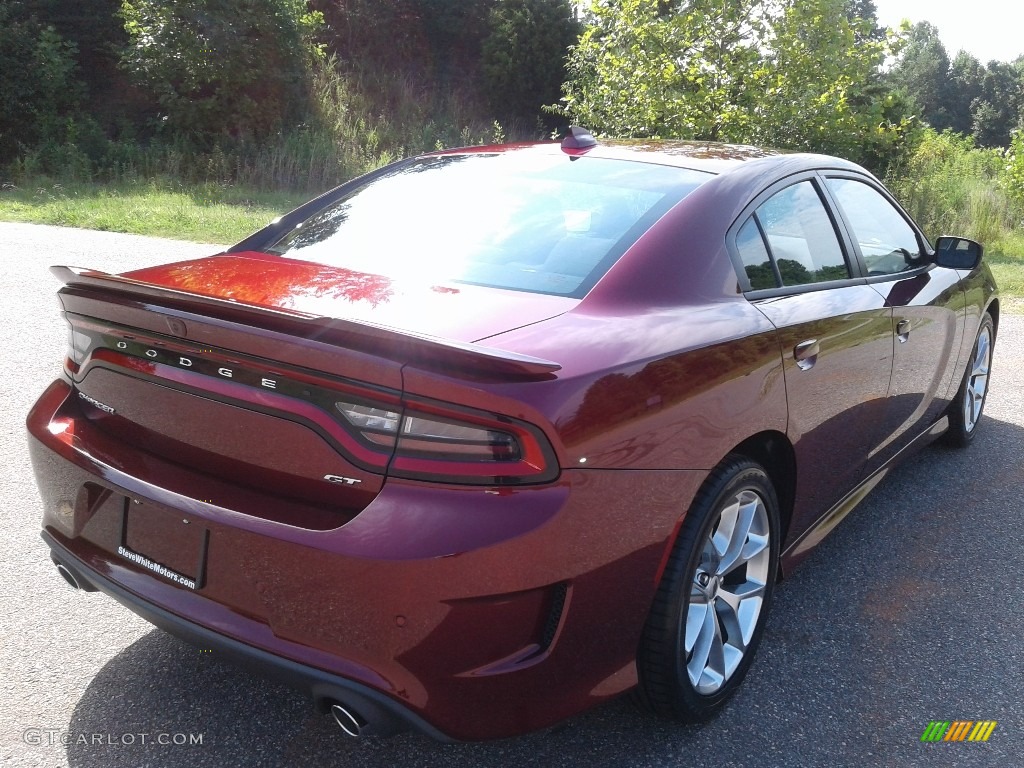 2020 Charger GT - Octane Red / Black photo #6