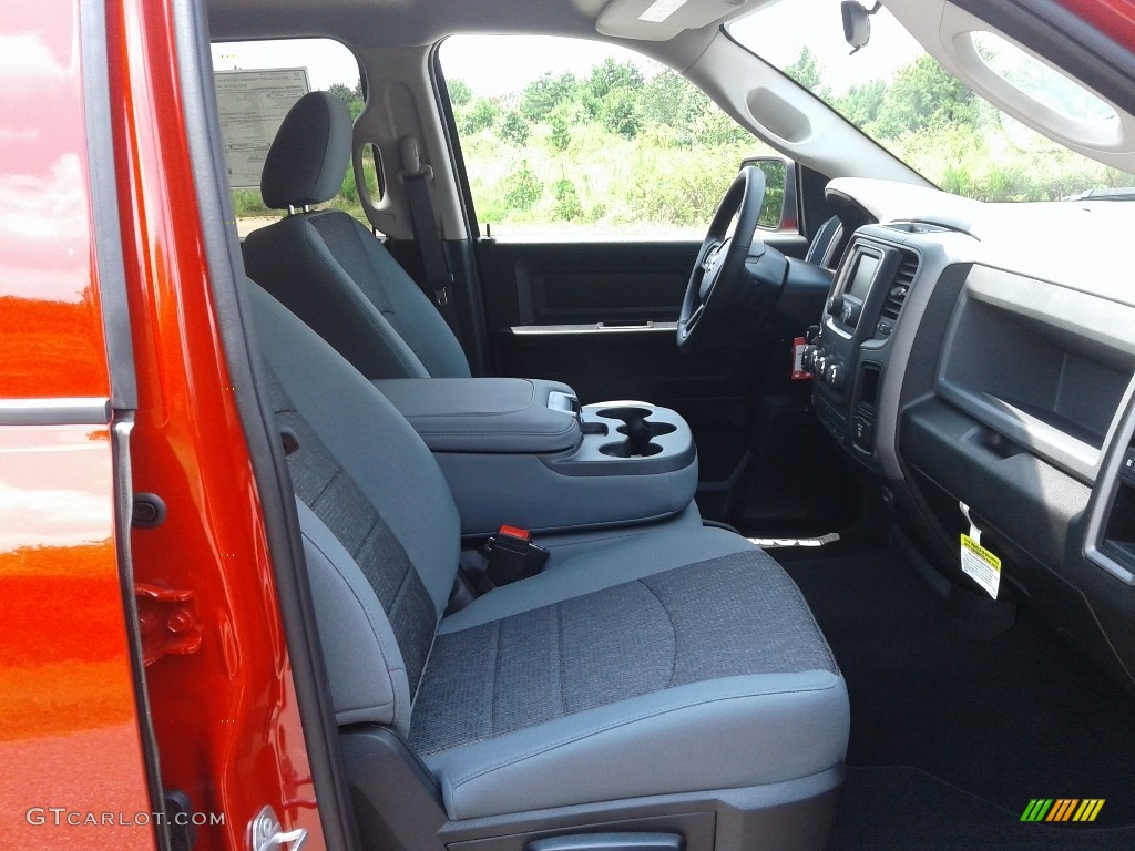 Black/Diesel Gray Interior 2020 Ram 1500 Classic Tradesman Crew Cab 4x4 Photo #138869450