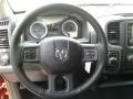 Black/Diesel Gray 2020 Ram 1500 Classic Tradesman Crew Cab 4x4 Steering Wheel