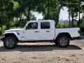 2020 Bright White Jeep Gladiator Rubicon 4x4  photo #3