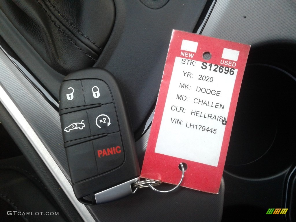 2020 Dodge Challenger R/T Scat Pack Keys Photo #138871208
