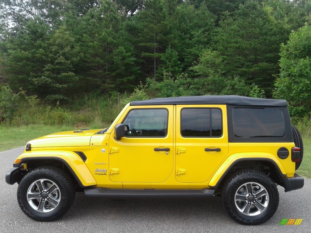 Hellayella 2020 Jeep Wrangler Unlimited Sahara 4x4 Exterior Photo #138872042
