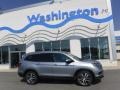 2016 Lunar Silver Metallic Honda Pilot Touring AWD  photo #2