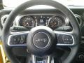 Black 2020 Jeep Wrangler Unlimited Sahara 4x4 Steering Wheel