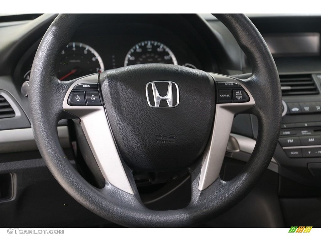 2009 Accord EX Sedan - Alabaster Silver Metallic / Black photo #7