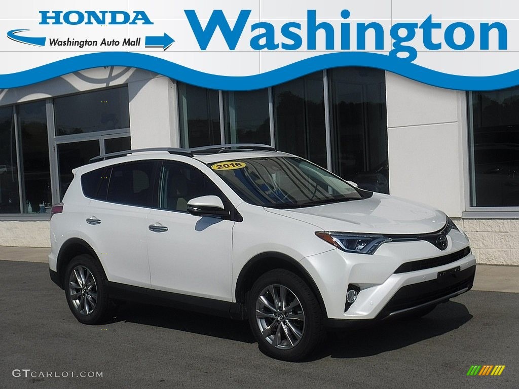 Blizzard Pearl Toyota RAV4