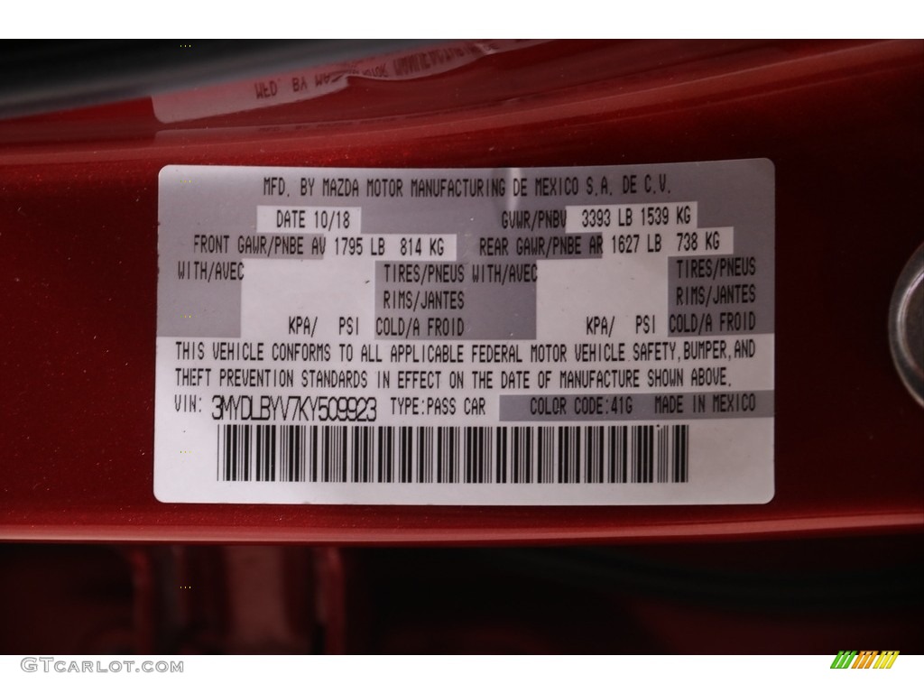 2019 Yaris Color Code 41G for Pulse Photo #138873605