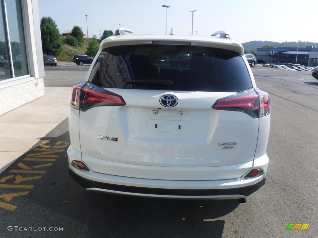 2016 RAV4 Limited - Blizzard Pearl / Nutmeg photo #7