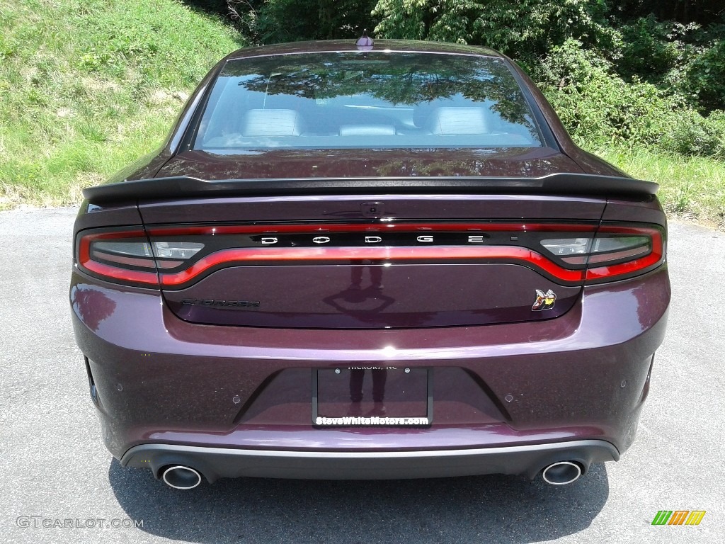 2020 Charger Scat Pack - Hellraisin / Black photo #7