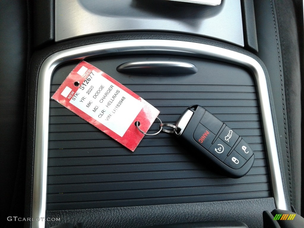 2020 Charger Scat Pack - Hellraisin / Black photo #29