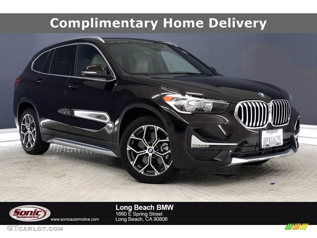 2020 X1 xDrive28i - Sparkling Brown Metallic / Oyster/Black photo #1