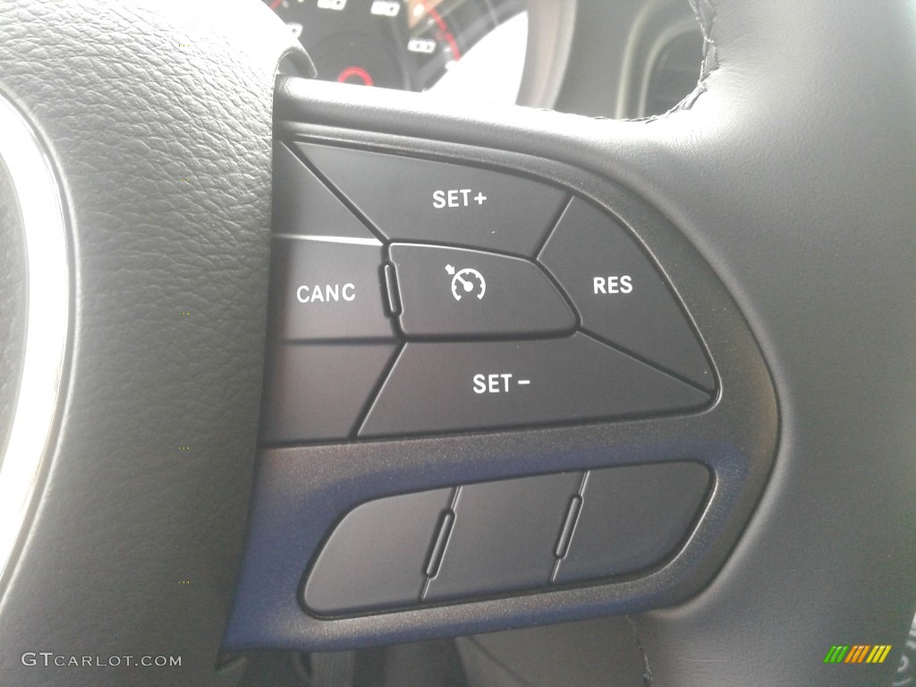 2020 Dodge Charger SXT Black Steering Wheel Photo #138874826