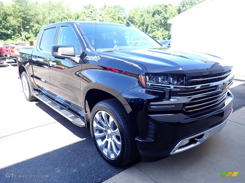 2020 Silverado 1500 High Country Crew Cab 4x4 - Black / Jet Black photo #7