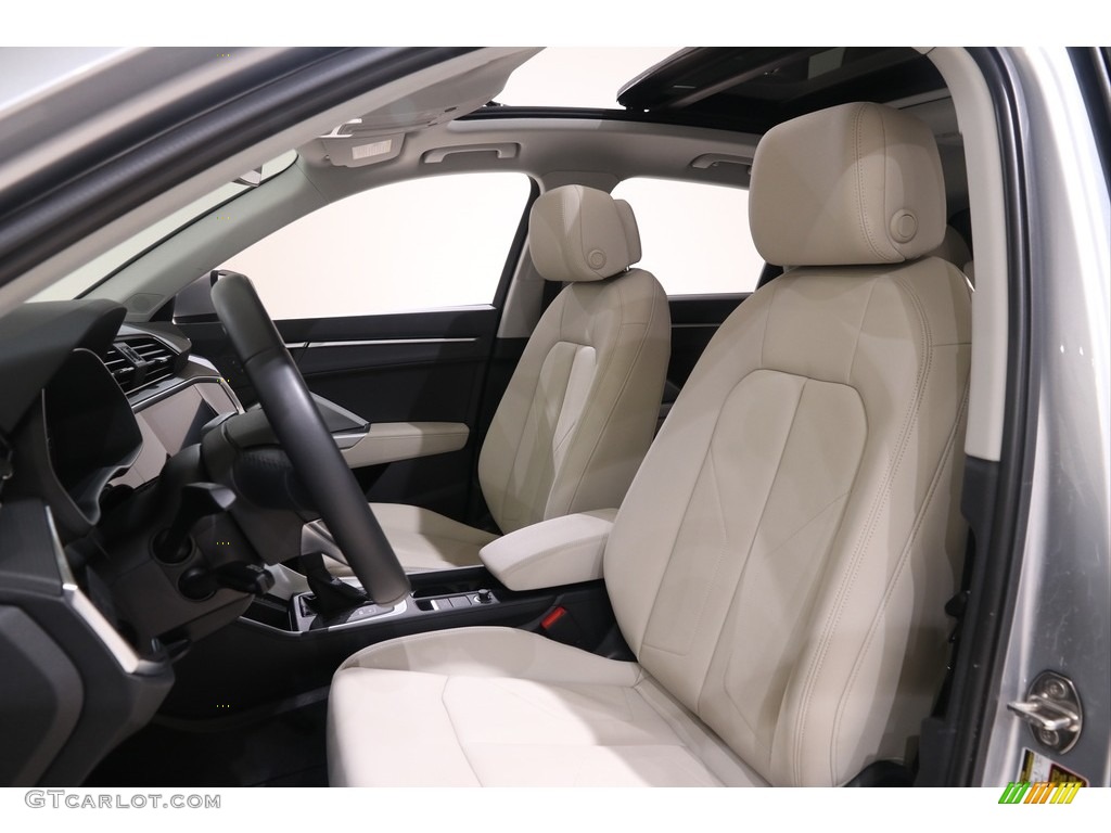 Pearl Beige Interior 2019 Audi Q3 Premium quattro Photo #138875027
