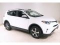 Super White 2017 Toyota RAV4 XLE AWD