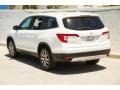 2019 White Diamond Pearl Honda Pilot EX-L  photo #2