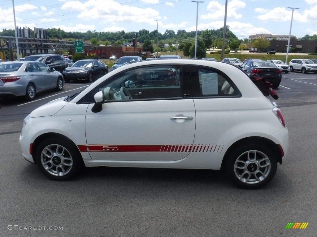 Bianco (White) 2015 Fiat 500c Pop Exterior Photo #138875756
