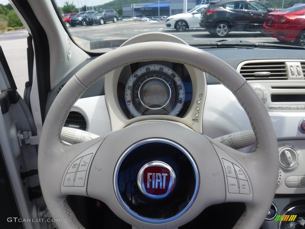 2015 Fiat 500c Pop Steering Wheel Photos