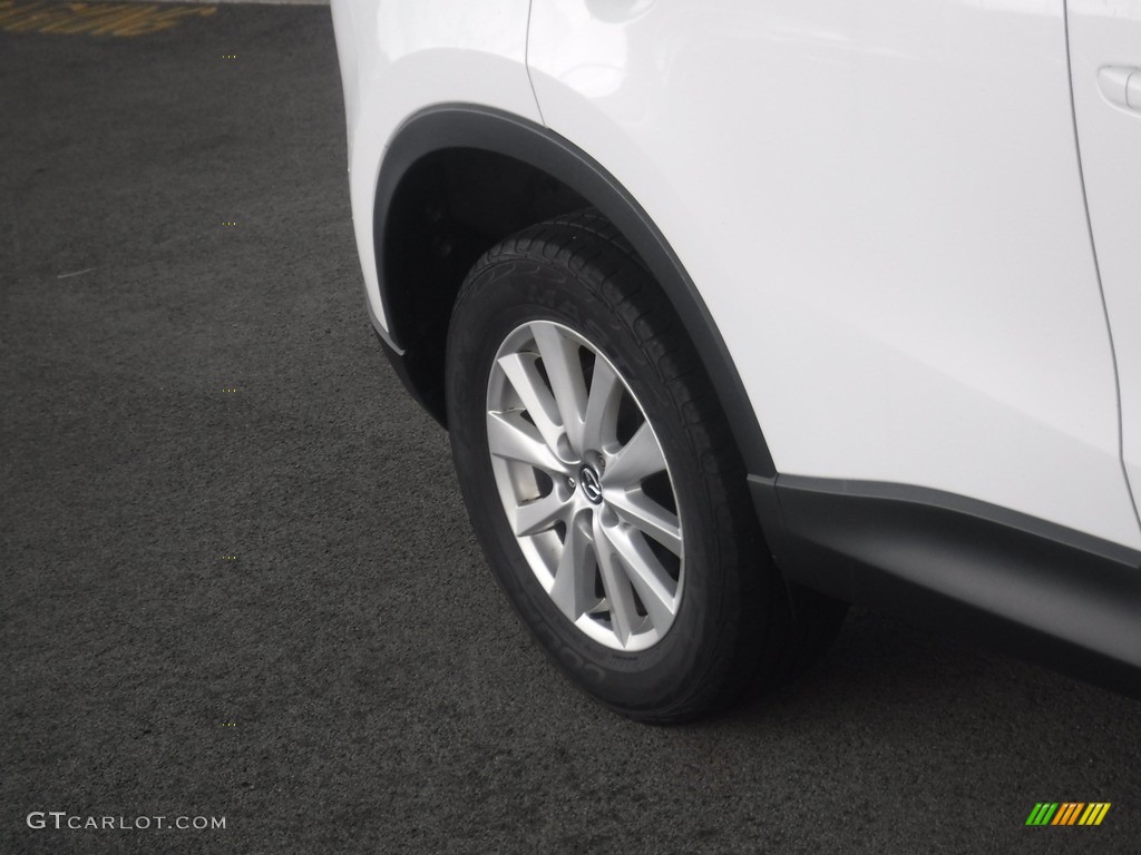 2014 CX-5 Touring AWD - Crystal White Pearl Mica / Black photo #3