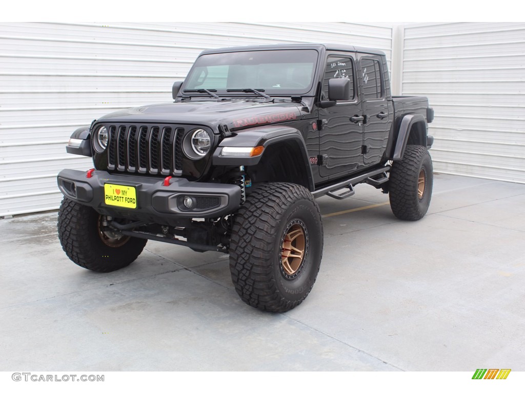 2020 Gladiator Rubicon 4x4 - Black / Black photo #4