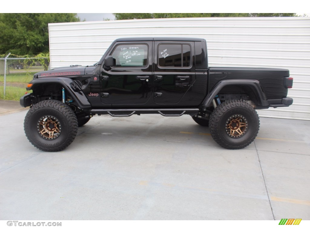2020 Gladiator Rubicon 4x4 - Black / Black photo #7