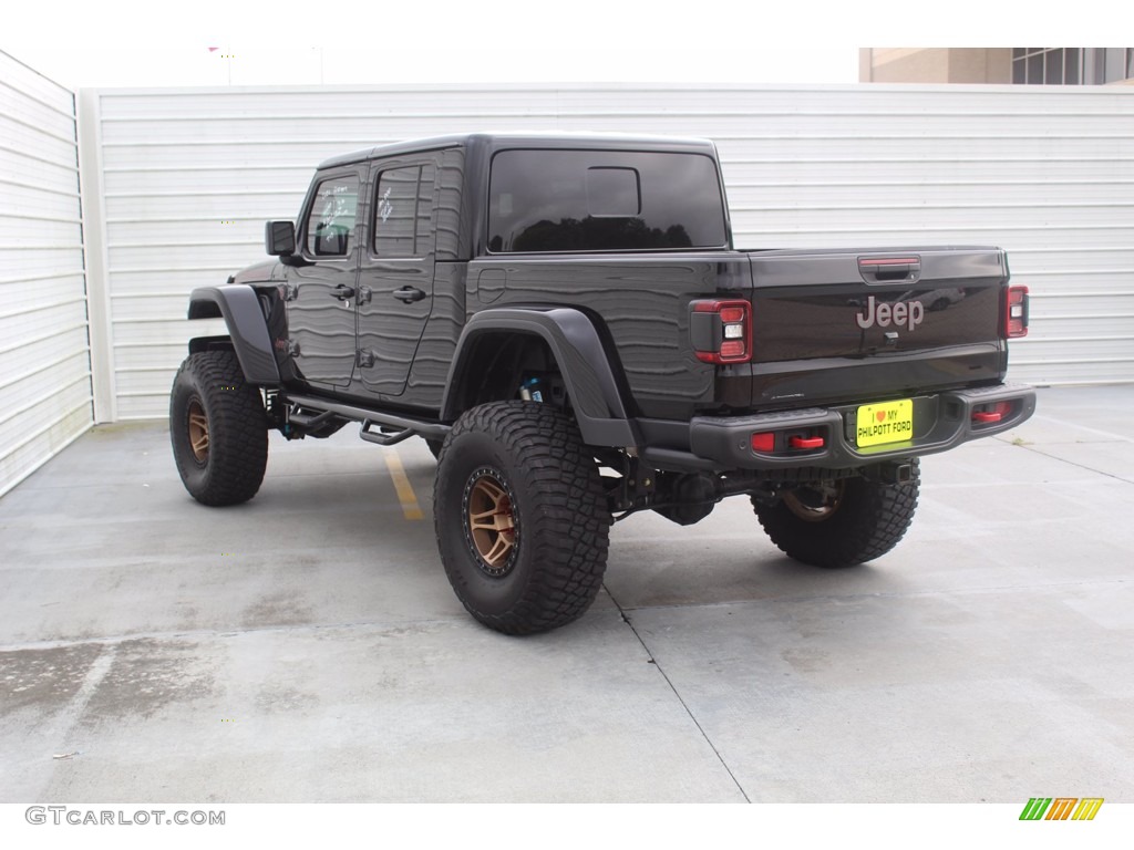 2020 Gladiator Rubicon 4x4 - Black / Black photo #8
