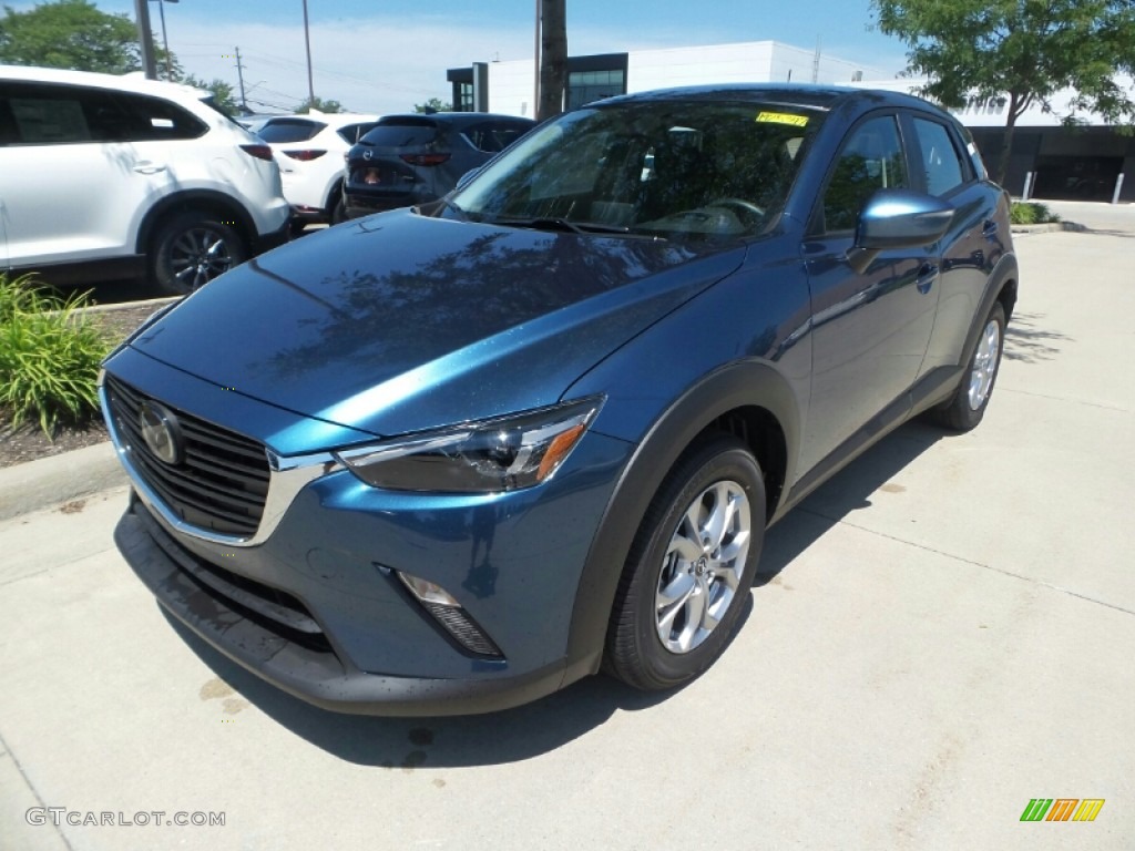 2020 CX-3 Sport AWD - Eternal Blue Mica / Black photo #3