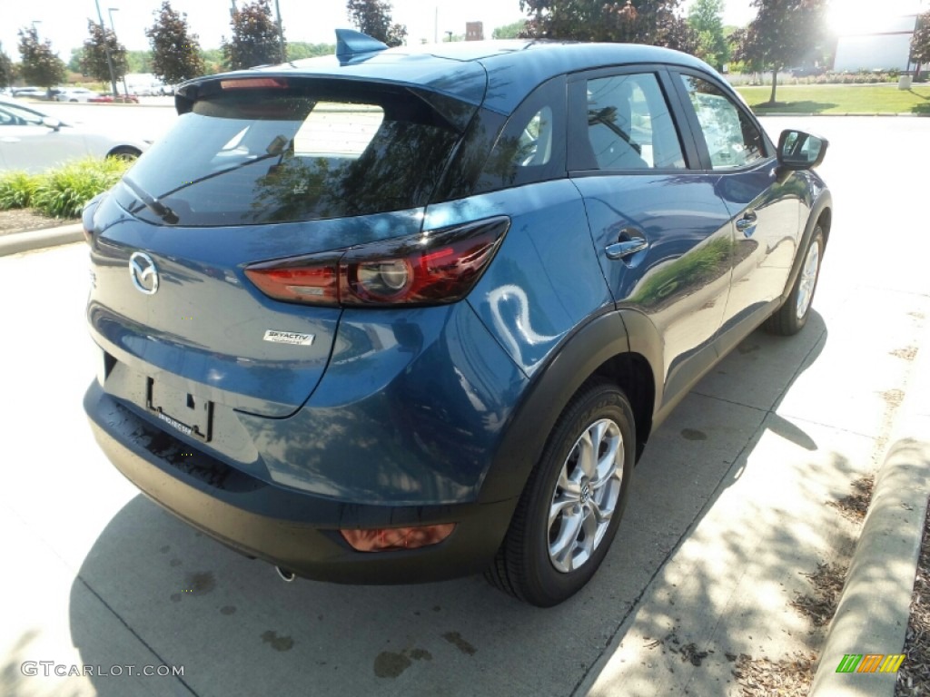 2020 CX-3 Sport AWD - Eternal Blue Mica / Black photo #7