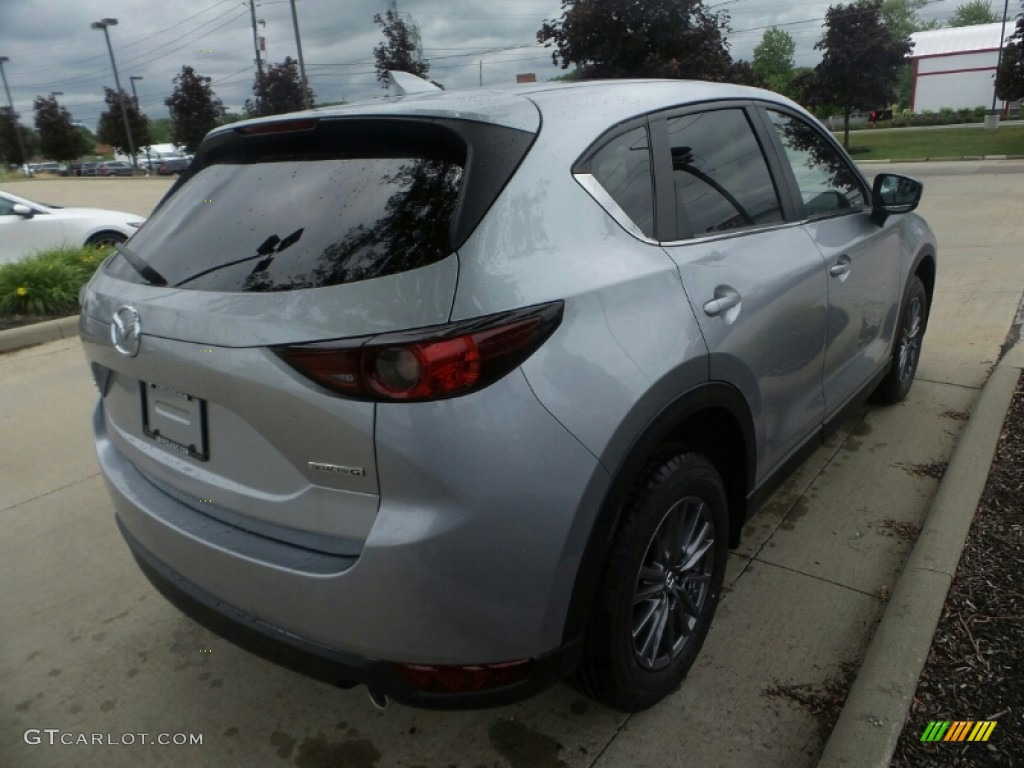 2020 CX-5 Touring AWD - Sonic Silver Metallic / Black photo #7
