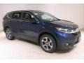 2018 Obsidian Blue Pearl Honda CR-V EX-L AWD  photo #1