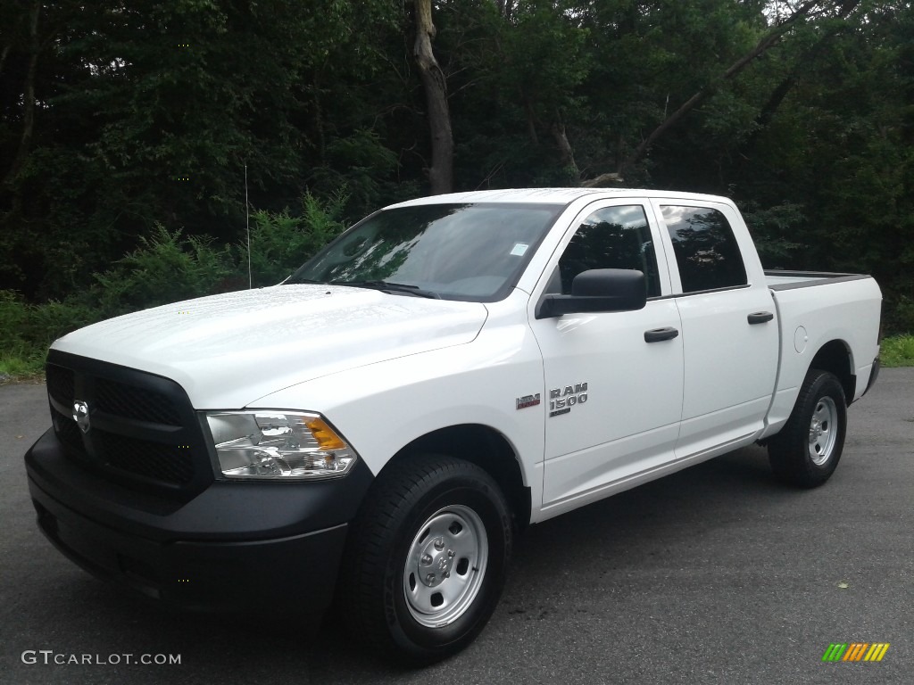 2020 1500 Classic Tradesman Crew Cab 4x4 - Bright White / Black/Diesel Gray photo #2